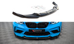 Maxton Parts - Frontlippe V.1 passend für BMW M2 Competition F87 schwarz Hochglanz