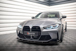 Maxton Parts - Frontlippe V.1 passend für BMW M3 / M4 G80 / G81 / G82 schwarz Hochglanz