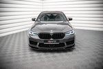 Maxton Parts - Frontlippe V.1 passend für BMW M5 F90 FL schwarz Hochglanz
