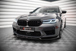 Maxton Parts - Frontlippe V.1 passend für BMW M5 F90 FL schwarz Hochglanz