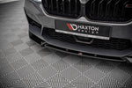 Maxton Parts - Frontlippe V.1 passend für BMW M5 F90 FL schwarz Hochglanz