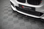 Maxton Parts - Frontlippe V.1 passend für BMW X1 M-Paket F48 schwarz Hochglanz