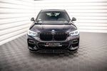 Maxton Parts - Frontlippe V.1 passend für BMW X3 M40d / M40i / M-Paket G01 schwarz Hochglanz