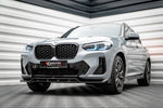Maxton Parts - Frontlippe V.1 passend für BMW X4 M-Paket G02 FL schwarz Hochglanz