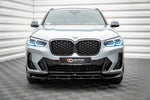 Maxton Parts - Frontlippe V.1 passend für BMW X4 M-Paket G02 FL schwarz Hochglanz