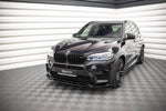 Maxton Parts - Frontlippe V.1 passend für BMW X5 M F85 / X6 M F86 schwarz Hochglanz