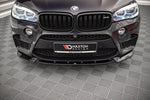 Maxton Parts - Frontlippe V.1 passend für BMW X5 M F85 / X6 M F86 schwarz Hochglanz