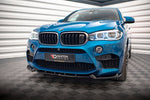 Maxton Parts - Frontlippe V.1 passend für BMW X5 M F85 / X6 M F86 schwarz Hochglanz
