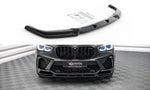 Maxton Parts - Frontlippe V.1 passend für BMW X5M F95 schwarz Hochglanz