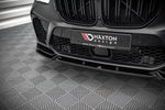 Maxton Parts - Frontlippe V.1 passend für BMW X5M F95 schwarz Hochglanz
