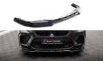 Maxton Parts - Frontlippe V.1 passend für BMW X6 M F96 schwarz Hochglanz