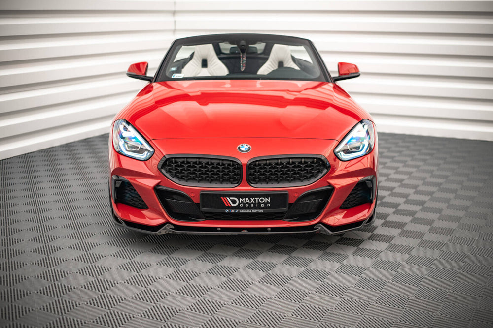 Maxton Parts - Frontlippe V.1 passend für BMW Z4 M40i / M-Paket G29 schwarz Hochglanz