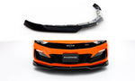 Maxton Parts - Frontlippe V.1 passend für Chevrolet Camaro SS Mk6 FL schwarz Hochglanz