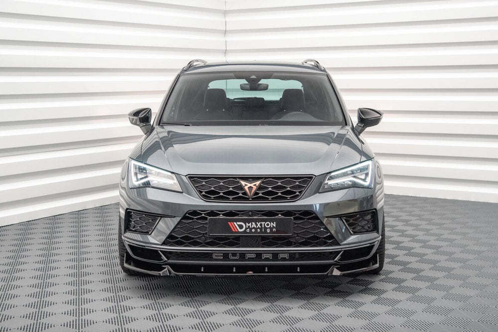 Maxton Parts - Frontlippe V.1 passend für CUPRA Ateca Mk1 schwarz Hochglanz
