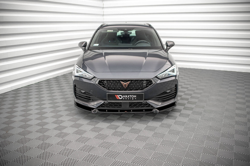 Maxton Parts - Frontlippe V.1 passend für CUPRA Leon Mk1 schwarz Hochglanz