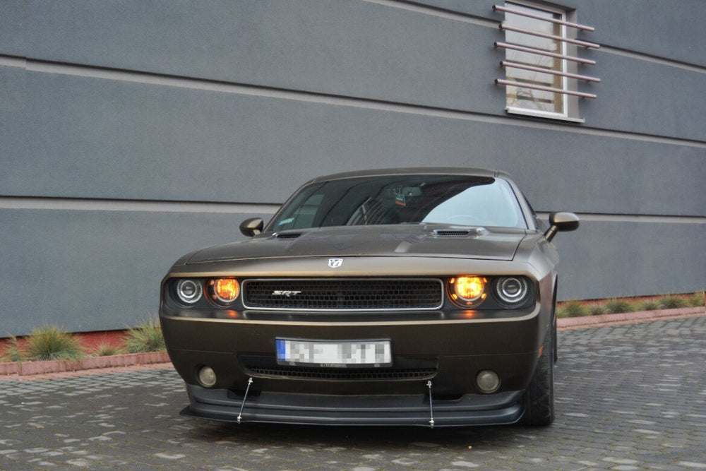 Maxton Parts - Frontlippe V.1 passend für Dodge Challenger MK3. Phase-I SRT8 Coupe