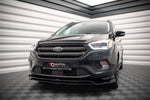 Maxton Parts - Frontlippe V.1 passend für Ford Escape ST-Line Mk3 schwarz Hochglanz