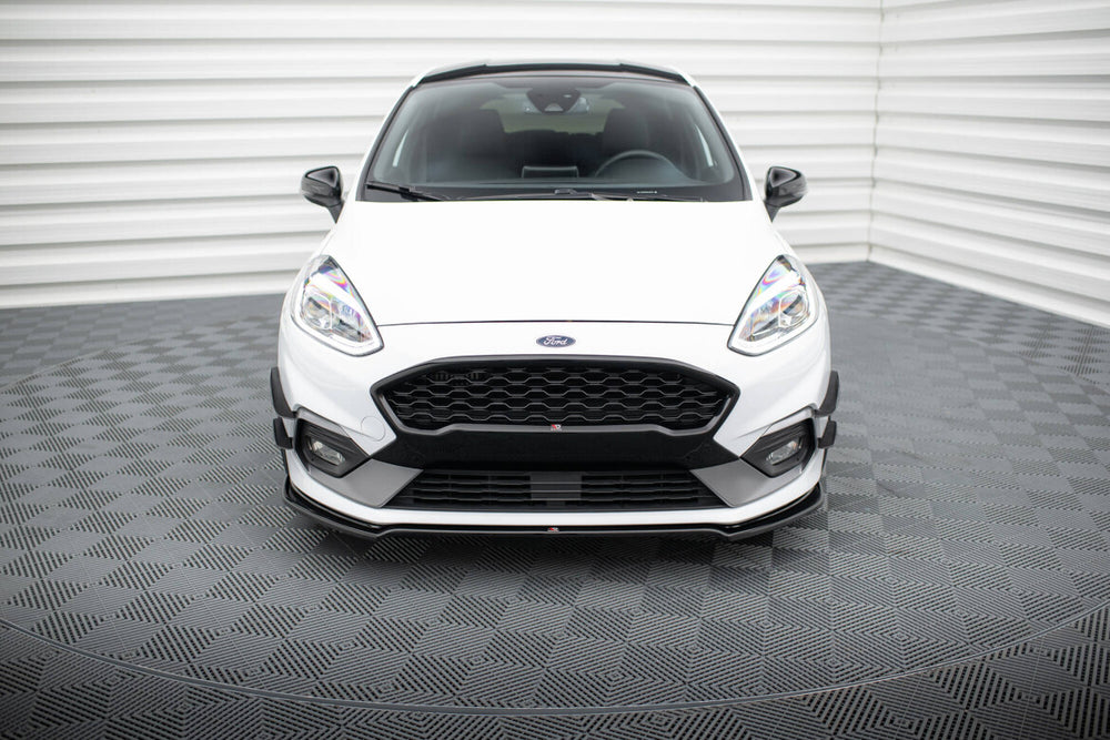 Maxton Parts - Frontlippe V.1 passend für Ford Fiesta Mk8 ST / ST-Line schwarz Hochglanz
