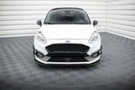 Maxton Parts - Frontlippe V.1 passend für Ford Fiesta Mk8 ST / ST-Line schwarz Hochglanz