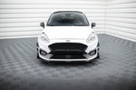 Maxton Parts - Frontlippe V.1 passend für Ford Fiesta Mk8 ST / ST-Line schwarz matt