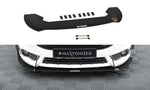 Maxton Parts - Frontlippe V.1 passend für Ford Fiesta ST Mk7 FL schwarz matt