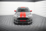 Maxton Parts - Frontlippe V.1 passend für Ford Focus ST Mk3 FL schwarz matt (FO-FO-3F-ST-CNC-FD1+CUPRA)