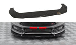 Maxton Parts - Frontlippe V.1 passend für Ford Focus ST Mk3 FL schwarz matt (FO-FO-3F-ST-CNC-FD1)