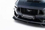 Maxton Parts - Frontlippe V.1 passend für Ford Mustang Dark Horse Mk7 schwarz Hochglanz