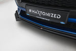 Maxton Parts - Frontlippe V.1 passend für Ford Mustang GT Mk7 schwarz Hochglanz