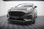 Maxton Parts - Frontlippe V.1 passend für Ford Puma ST-Line Mk1 schwarz Hochglanz