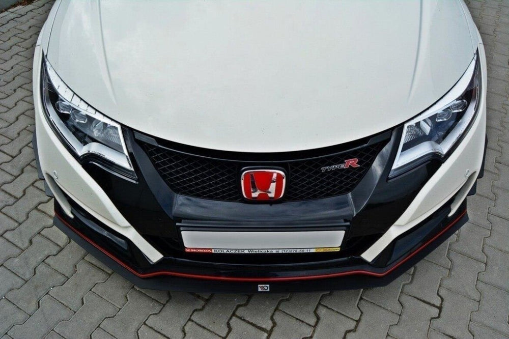 Maxton Parts - Frontlippe V.1 passend für Honda Civic IX TYPE R schwarz matt