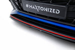 Maxton Parts - Frontlippe V.1 passend für Hyundai Elantra N Mk7 schwarz Hochglanz