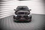 Maxton Parts - Frontlippe V.1 passend für Hyundai I20 N Mk3 schwarz Hochglanz