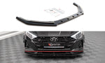 Maxton Parts - Frontlippe V.1 passend für Hyundai I20 N Mk3 schwarz Hochglanz