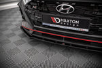 Maxton Parts - Frontlippe V.1 passend für Hyundai I20 N Mk3 schwarz Hochglanz
