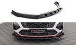 Maxton Parts - Frontlippe V.1 passend für Hyundai Kona N Mk1 schwarz Hochglanz