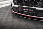Maxton Parts - Frontlippe V.1 passend für Hyundai Kona N Mk1 schwarz Hochglanz