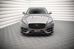 Maxton Parts - Frontlippe V.1 passend für Jaguar XF R-Sport Mk2 schwarz Hochglanz
