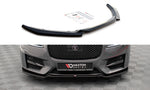 Maxton Parts - Frontlippe V.1 passend für Jaguar XF R-Sport Mk2 schwarz Hochglanz