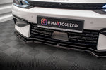 Maxton Parts - Frontlippe V.1 passend für Kia EV6 GT-Line Mk1 schwarz Hochglanz