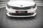 Maxton Parts - Frontlippe V.1 passend für Kia Optima Mk4 schwarz Hochglanz