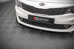 Maxton Parts - Frontlippe V.1 passend für Kia Optima Mk4 schwarz Hochglanz