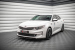 Maxton Parts - Frontlippe V.1 passend für Kia Optima Mk4 schwarz Hochglanz