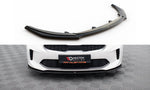 Maxton Parts - Frontlippe V.1 passend für Kia Stinger GT / GT-Line / Standard Mk1 schwarz Hochglanz