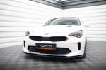 Maxton Parts - Frontlippe V.1 passend für Kia Stinger GT / GT-Line / Standard Mk1 schwarz Hochglanz