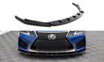 Maxton Parts - Frontlippe V.1 passend für Lexus GS F Mk4 FL schwarz Hochglanz