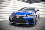 Maxton Parts - Frontlippe V.1 passend für Lexus GS F Mk4 FL schwarz Hochglanz