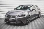 Maxton Parts - Frontlippe V.1 passend für Lexus GS F Sport Mk4 (L10) schwarz Hochglanz