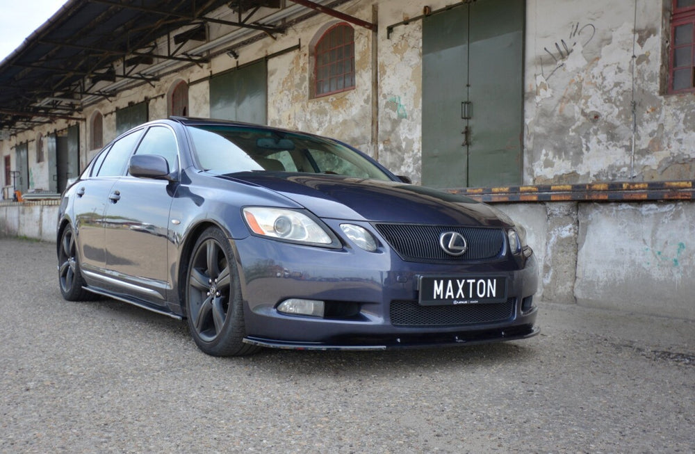 Maxton Parts - Frontlippe V.1 passend für Lexus GS Mk3 schwarz Hochglanz
