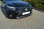 Maxton Parts - Frontlippe V.1 passend für Lexus GS Mk4 FL schwarz Hochglanz